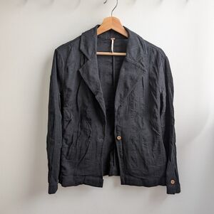Free People Cotton & Linen Blazer / Jacket